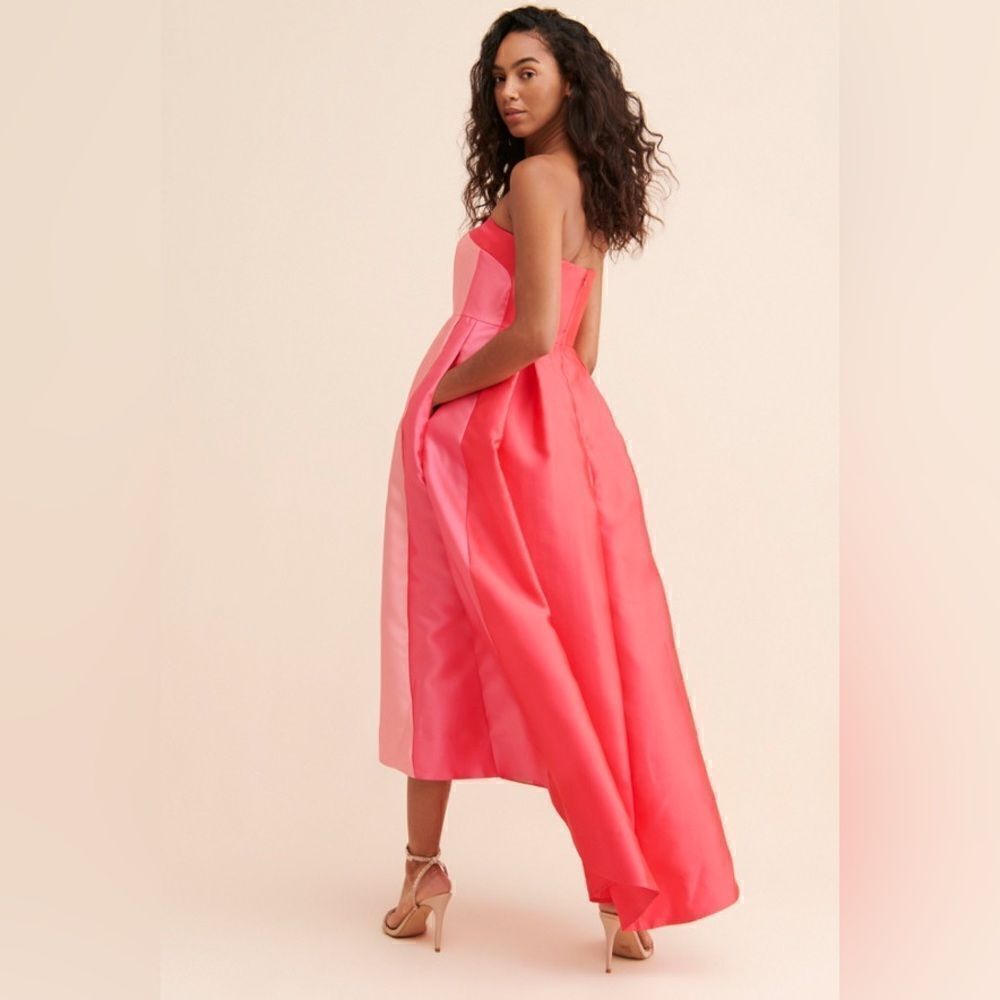 Anthropologie Hutch Strapless Hi-Low Dress/ size 6
